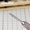 U-Star UA-90900 Leaf type drilling knife set: 1.0 mm, 1.5 mm, 2.0 mm, 2.5 mm / Zestaw noży wiertarskich typu listkowego: 1.0 mm, 1.5 mm, 2.0 mm, 2.5 mm